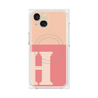 プレミアムパネル with MagSafe［ オリジナル - initial two tone - H pink ］