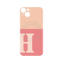 プレミアムパネル with MagSafe［ オリジナル - initial two tone - H pink ］