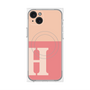 プレミアムパネル with MagSafe［ オリジナル - initial two tone - H pink ］
