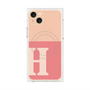 プレミアムパネル with MagSafe［ オリジナル - initial two tone - H pink ］