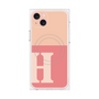 プレミアムパネル with MagSafe［ オリジナル - initial two tone - H pink ］