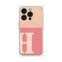 プレミアムパネル with MagSafe［ オリジナル - initial two tone - H pink ］