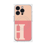 プレミアムパネル with MagSafe［ オリジナル - initial two tone - H pink ］