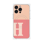 プレミアムパネル with MagSafe［ オリジナル - initial two tone - H pink ］