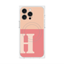 プレミアムパネル with MagSafe［ オリジナル - initial two tone - H pink ］