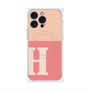 プレミアムパネル with MagSafe［ オリジナル - initial two tone - H pink ］