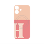 プレミアムパネル with MagSafe［ オリジナル - initial two tone - H pink ］