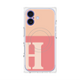 プレミアムパネル with MagSafe［ オリジナル - initial two tone - H pink ］
