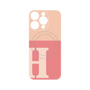 プレミアムパネル with MagSafe［ オリジナル - initial two tone - H pink ］
