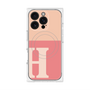 プレミアムパネル with MagSafe［ オリジナル - initial two tone - H pink ］