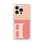 プレミアムパネル with MagSafe［ オリジナル - initial two tone - H pink ］