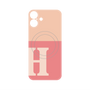 プレミアムパネル with MagSafe［ オリジナル - initial two tone - H pink ］