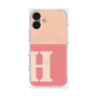 プレミアムパネル with MagSafe［ オリジナル - initial two tone - H pink ］