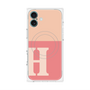 プレミアムパネル with MagSafe［ オリジナル - initial two tone - H pink ］