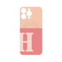 プレミアムパネル with MagSafe［ オリジナル - initial two tone - H pink ］