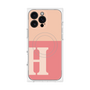 プレミアムパネル with MagSafe［ オリジナル - initial two tone - H pink ］
