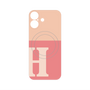 プレミアムパネル with MagSafe［ オリジナル - initial two tone - H pink ］