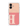 プレミアムパネル with MagSafe［ オリジナル - initial two tone - H pink ］