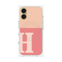 プレミアムパネル with MagSafe［ オリジナル - initial two tone - H pink ］