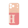 プレミアムパネル with MagSafe［ オリジナル - initial two tone - H pink ］