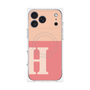プレミアムパネル with MagSafe［ オリジナル - initial two tone - H pink ］
