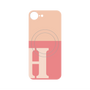 プレミアムパネル with MagSafe［ オリジナル - initial two tone - H pink ］