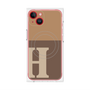 プレミアムパネル with MagSafe［ オリジナル - initial two tone - H brown ］