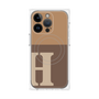 プレミアムパネル with MagSafe［ オリジナル - initial two tone - H brown ］