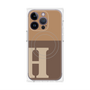 プレミアムパネル with MagSafe［ オリジナル - initial two tone - H brown ］