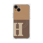 プレミアムパネル with MagSafe［ オリジナル - initial two tone - H brown ］