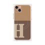 プレミアムパネル with MagSafe［ オリジナル - initial two tone - H brown ］