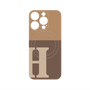 プレミアムパネル with MagSafe［ オリジナル - initial two tone - H brown ］