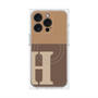 プレミアムパネル with MagSafe［ オリジナル - initial two tone - H brown ］