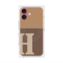 プレミアムパネル with MagSafe［ オリジナル - initial two tone - H brown ］