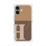 プレミアムパネル with MagSafe［ オリジナル - initial two tone - H brown ］