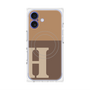 プレミアムパネル with MagSafe［ オリジナル - initial two tone - H brown ］