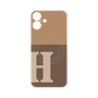 プレミアムパネル with MagSafe［ オリジナル - initial two tone - H brown ］