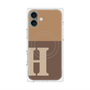 プレミアムパネル with MagSafe［ オリジナル - initial two tone - H brown ］