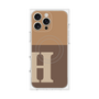 プレミアムパネル with MagSafe［ オリジナル - initial two tone - H brown ］