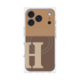プレミアムパネル with MagSafe［ オリジナル - initial two tone - H brown ］