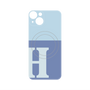 プレミアムパネル with MagSafe［ オリジナル - initial two tone - H blue ］