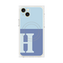 プレミアムパネル with MagSafe［ オリジナル - initial two tone - H blue ］