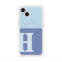 プレミアムパネル with MagSafe［ オリジナル - initial two tone - H blue ］
