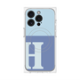 プレミアムパネル with MagSafe［ オリジナル - initial two tone - H blue ］