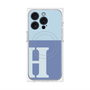 プレミアムパネル with MagSafe［ オリジナル - initial two tone - H blue ］