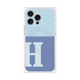 プレミアムパネル with MagSafe［ オリジナル - initial two tone - H blue ］