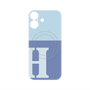 プレミアムパネル with MagSafe［ オリジナル - initial two tone - H blue ］