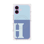 プレミアムパネル with MagSafe［ オリジナル - initial two tone - H blue ］