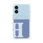 プレミアムパネル with MagSafe［ オリジナル - initial two tone - H blue ］
