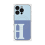 プレミアムパネル with MagSafe［ オリジナル - initial two tone - H blue ］